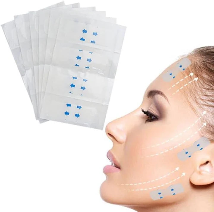 Parches de Lifting Facial Adhesivos Invisibles Liftrik InnovaGoods 40 unidades